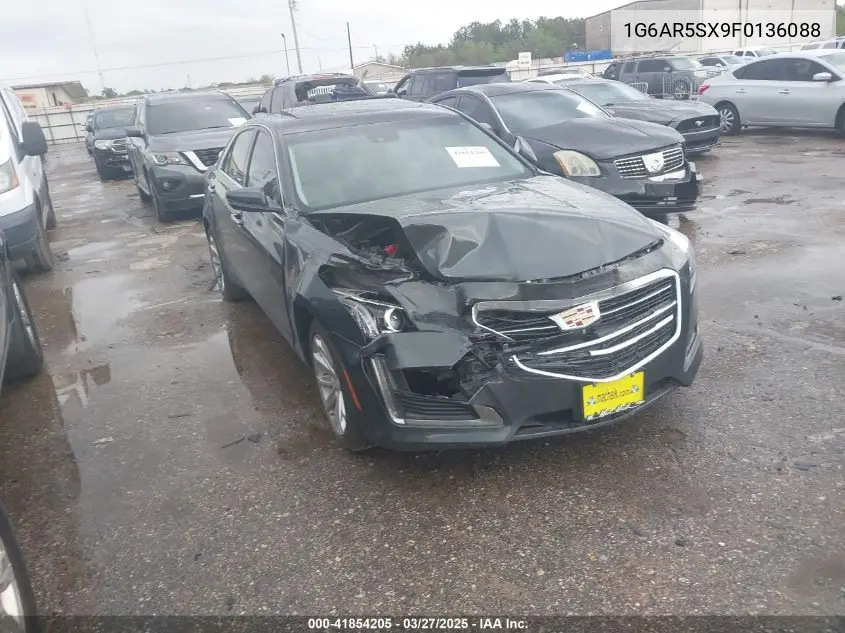 2015 Cadillac Cts Luxury VIN: 1G6AR5SX9F0136088 Lot: 41854205