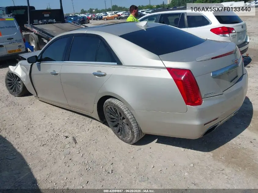 2015 Cadillac Cts Luxury VIN: 1G6AX5SX7F0133440 Lot: 42560857