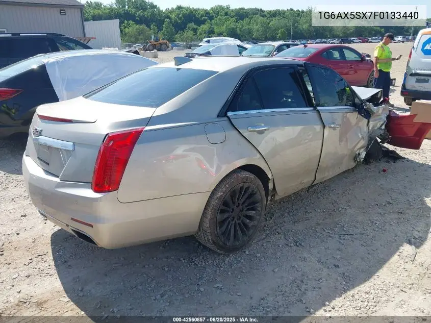 2015 Cadillac Cts Luxury VIN: 1G6AX5SX7F0133440 Lot: 42560857
