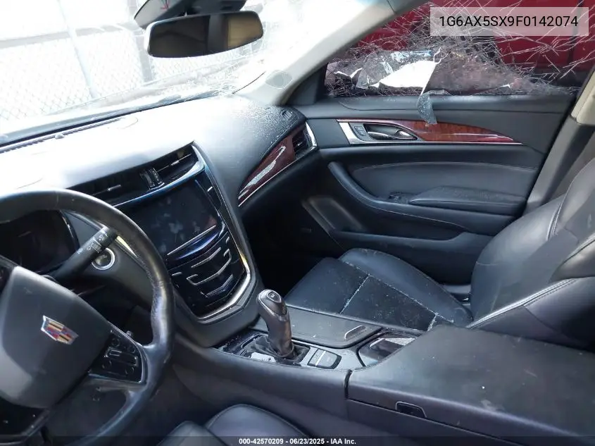 2015 Cadillac Cts Luxury VIN: 1G6AX5SX9F0142074 Lot: 42570209