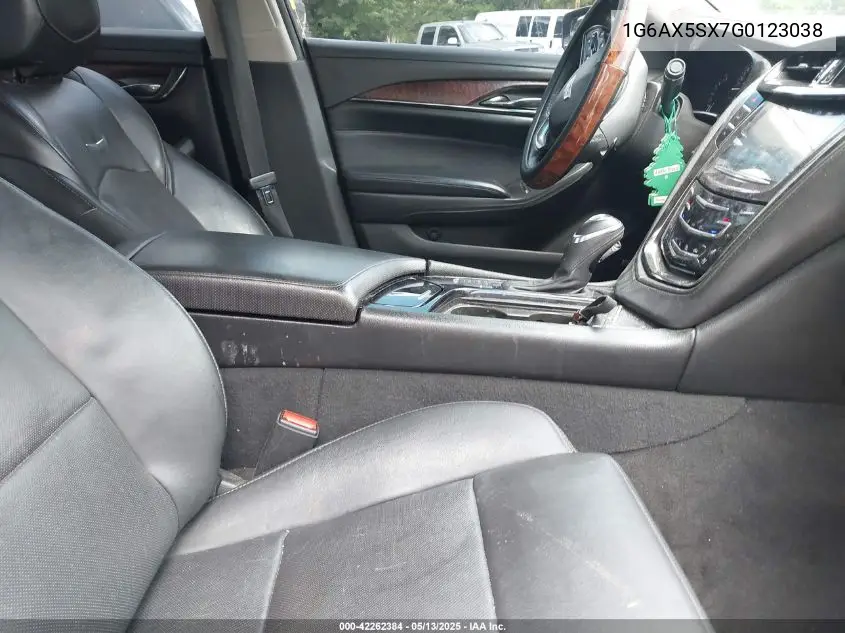 2016 Cadillac Cts Luxury Collection VIN: 1G6AX5SX7G0123038 Lot: 42262384