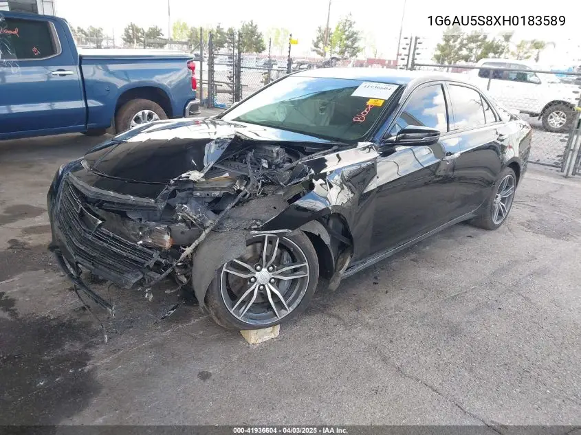 2017 Cadillac Cts V-Sport VIN: 1G6AU5S8XH0183589 Lot: 41936604
