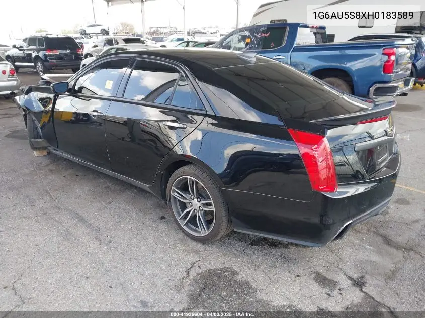 2017 Cadillac Cts V-Sport VIN: 1G6AU5S8XH0183589 Lot: 41936604