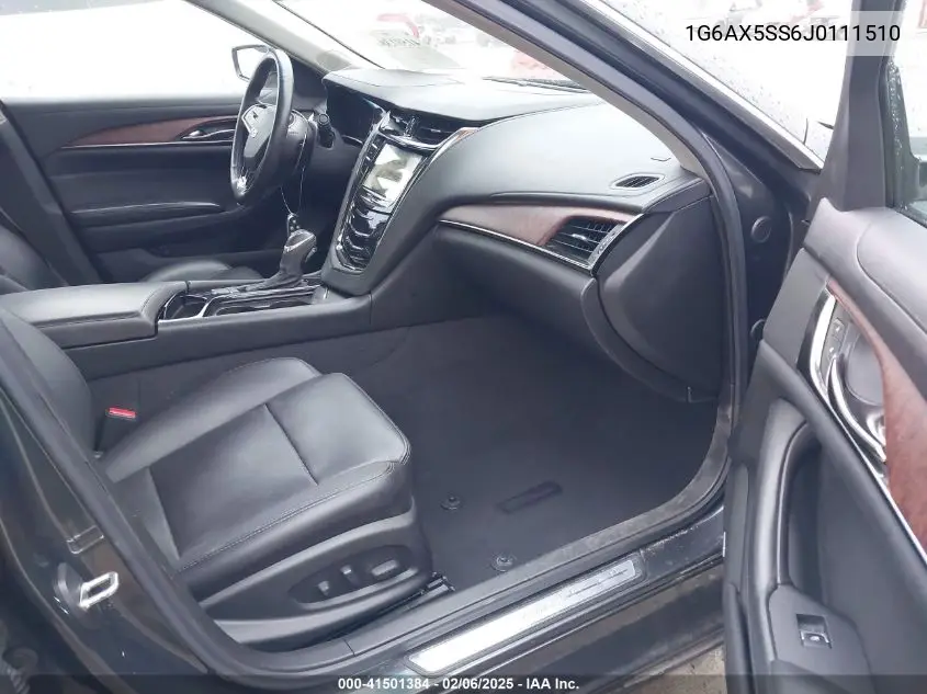 2018 Cadillac Cts Luxury VIN: 1G6AX5SS6J0111510 Lot: 41501384