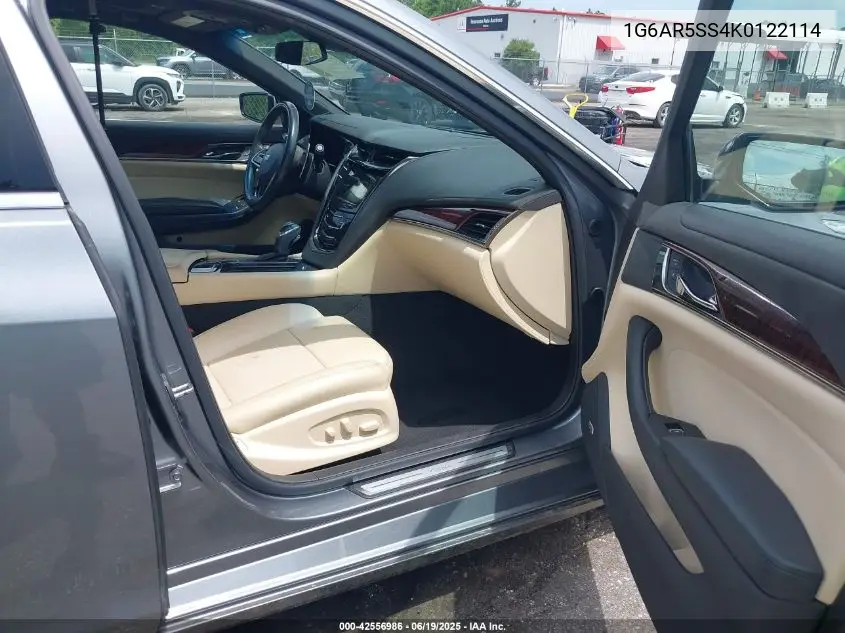 2019 Cadillac Cts Luxury VIN: 1G6AR5SS4K0122114 Lot: 42556986