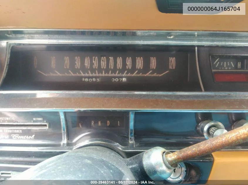 1964 Cadillac Deville VIN: 000000064J165704 Lot: 39463141
