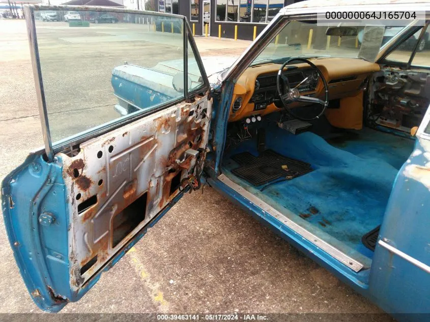 1964 Cadillac Deville VIN: 000000064J165704 Lot: 39463141