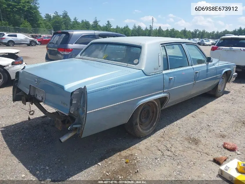 1978 Cadillac Deville VIN: 6D69S8E673912 Lot: 42714776