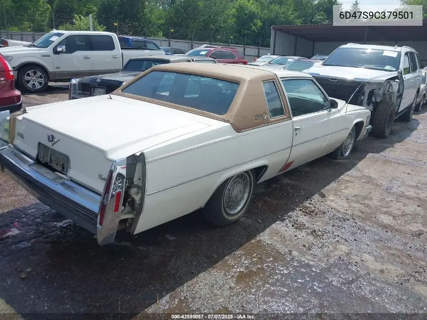 1979 Cadillac Coupe Deville VIN: 6D47S9C379501 Lot: 42595057