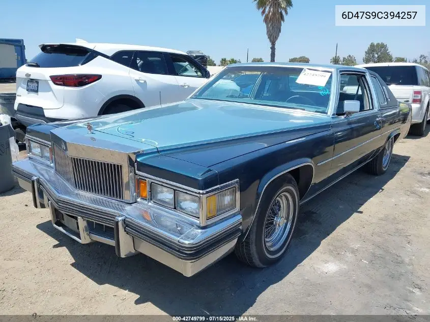 1979 Cadillac Deville VIN: 6D47S9C394257 Lot: 42749799