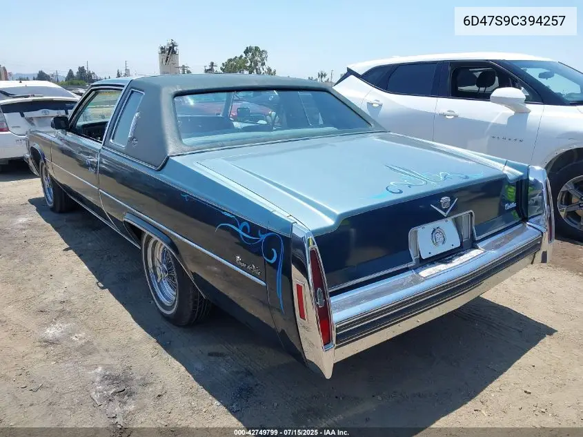 1979 Cadillac Deville VIN: 6D47S9C394257 Lot: 42749799