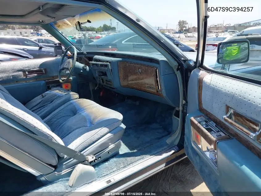 1979 Cadillac Deville VIN: 6D47S9C394257 Lot: 42749799