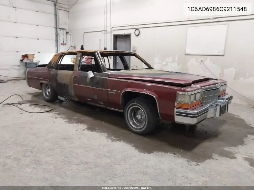 1982 Cadillac Deville VIN: 1G6AD6986C9211548 Lot: 42398780
