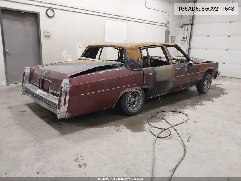 1982 Cadillac Deville VIN: 1G6AD6986C9211548 Lot: 42398780