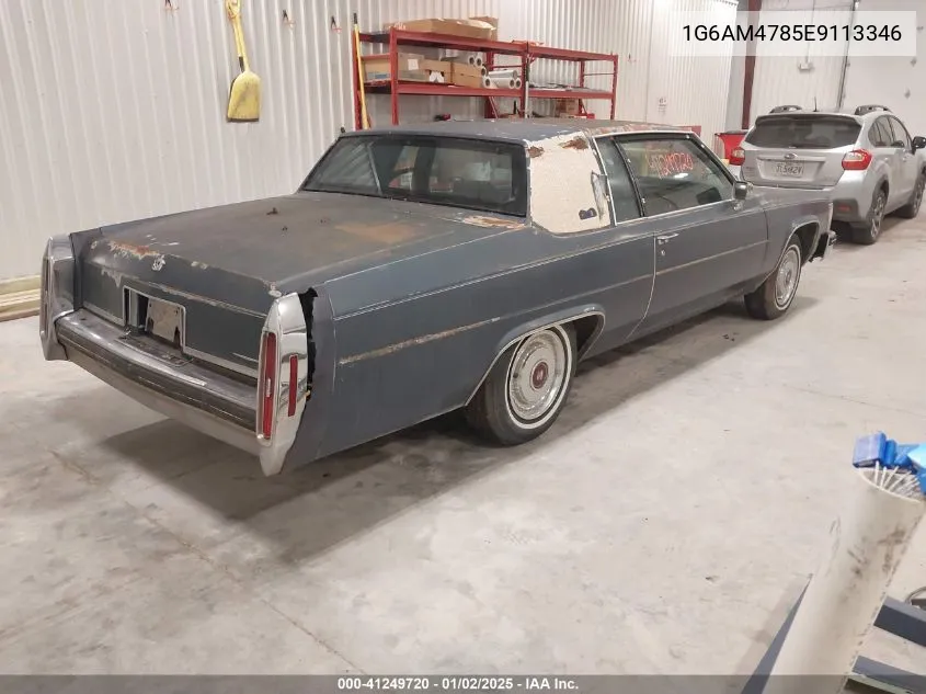 1984 Cadillac Deville VIN: 1G6AM4785E9113346 Lot: 41249720