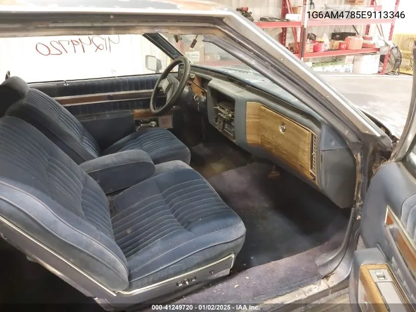 1984 Cadillac Deville VIN: 1G6AM4785E9113346 Lot: 41249720