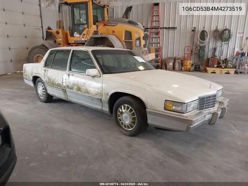 1991 Cadillac Deville VIN: 1G6CD53B4M4273519 Lot: 42108774