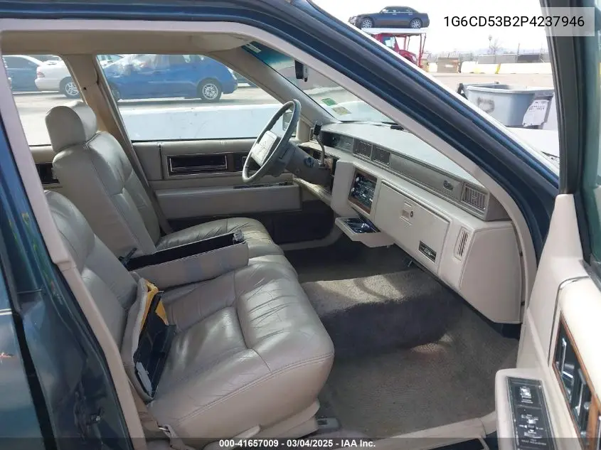 1993 Cadillac Deville VIN: 1G6CD53B2P4237946 Lot: 41657009