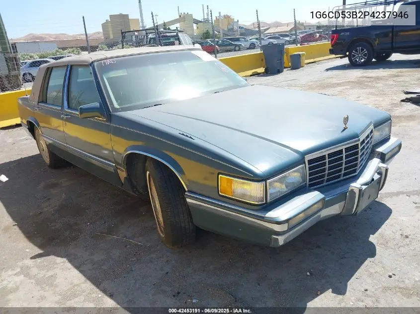 1993 Cadillac Deville VIN: 1G6CD53B2P4237946 Lot: 42453191