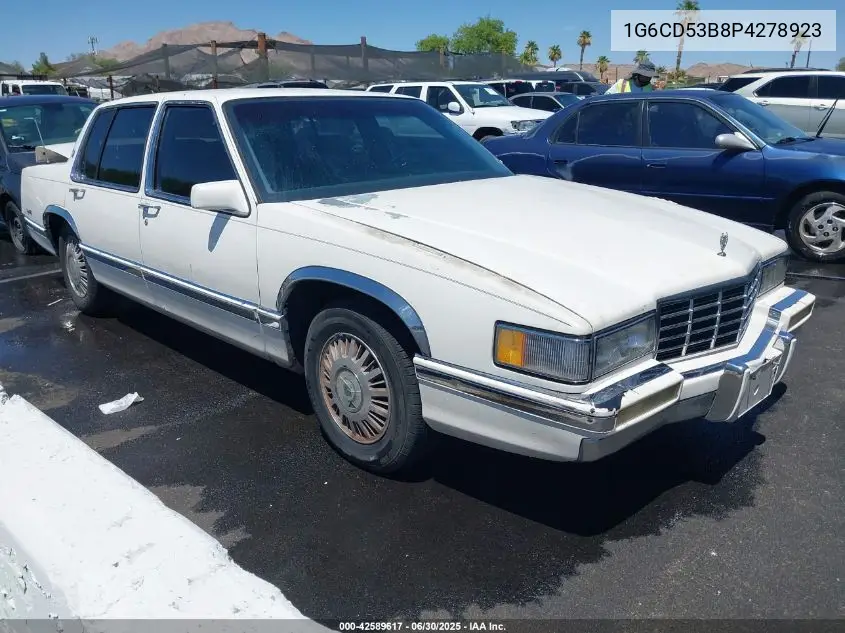 1993 Cadillac Deville VIN: 1G6CD53B8P4278923 Lot: 42589617