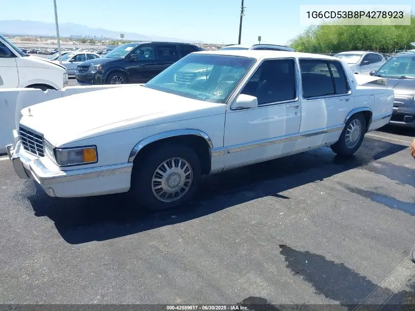 1993 Cadillac Deville VIN: 1G6CD53B8P4278923 Lot: 42589617