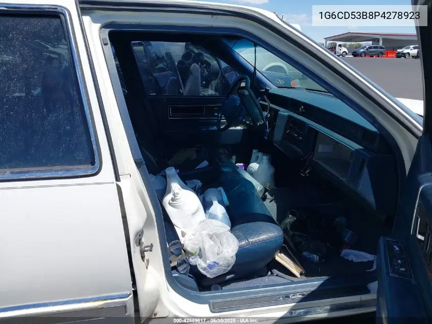 1993 Cadillac Deville VIN: 1G6CD53B8P4278923 Lot: 42589617