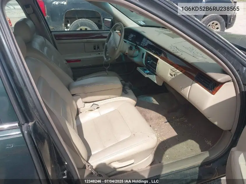 1994 Cadillac Deville VIN: 1G6KD52B6RU238565 Lot: 12348246