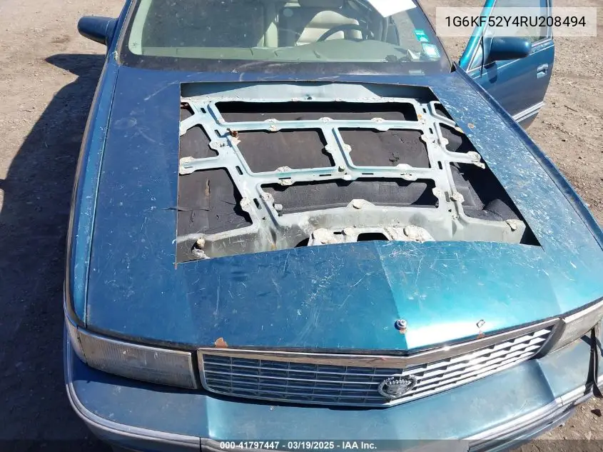 1994 Cadillac Deville Concours VIN: 1G6KF52Y4RU208494 Lot: 41797447