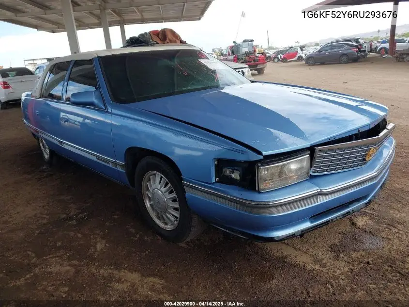 1994 Cadillac Deville Concours VIN: 1G6KF52Y6RU293676 Lot: 42029900