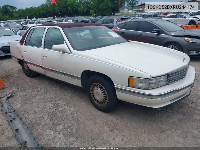1994 Cadillac Deville VIN: 1G6KD52BXRU244174 Lot: 42177930