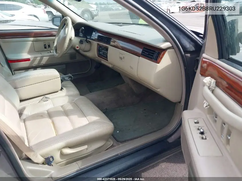 1994 Cadillac Deville VIN: 1G6KD52B8RU229303 Lot: 42371028