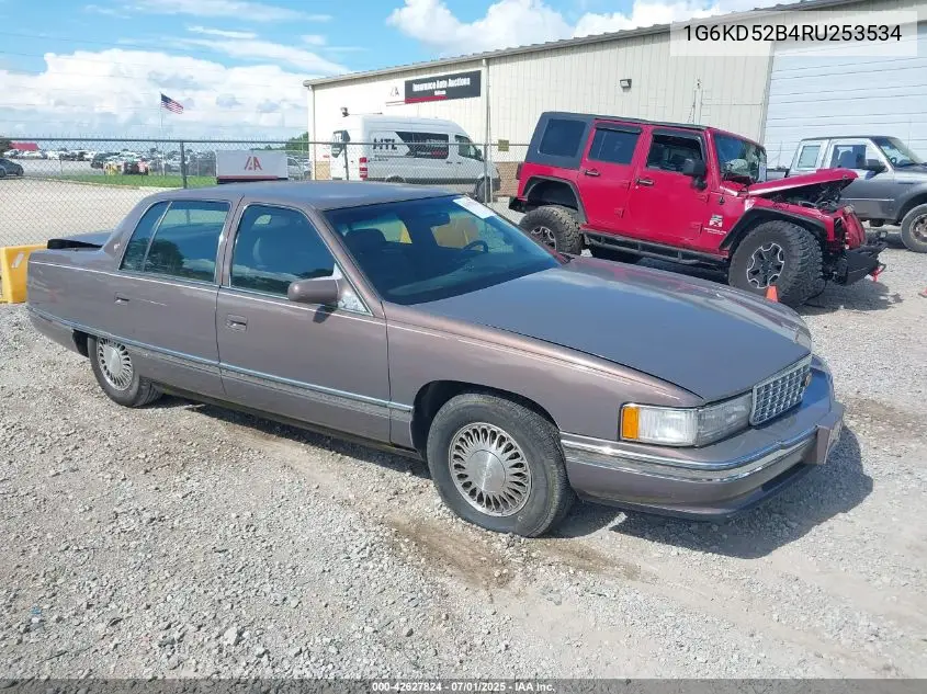1994 Cadillac Deville VIN: 1G6KD52B4RU253534 Lot: 42627824