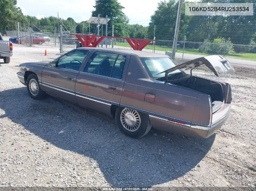 1994 Cadillac Deville VIN: 1G6KD52B4RU253534 Lot: 42627824