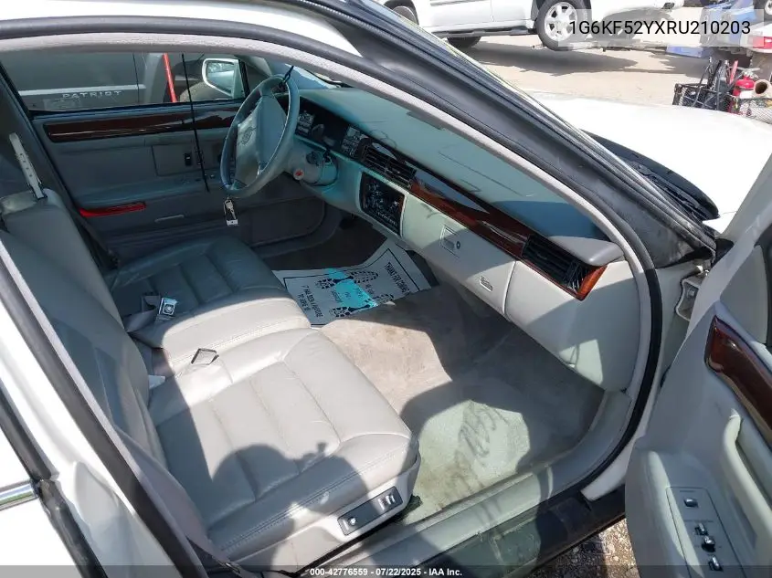 1994 Cadillac Deville Concours VIN: 1G6KF52YXRU210203 Lot: 42776559