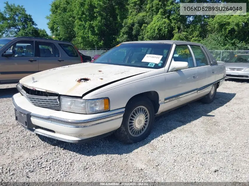 1995 Cadillac Deville VIN: 1G6KD52B9SU264048 Lot: 42540544