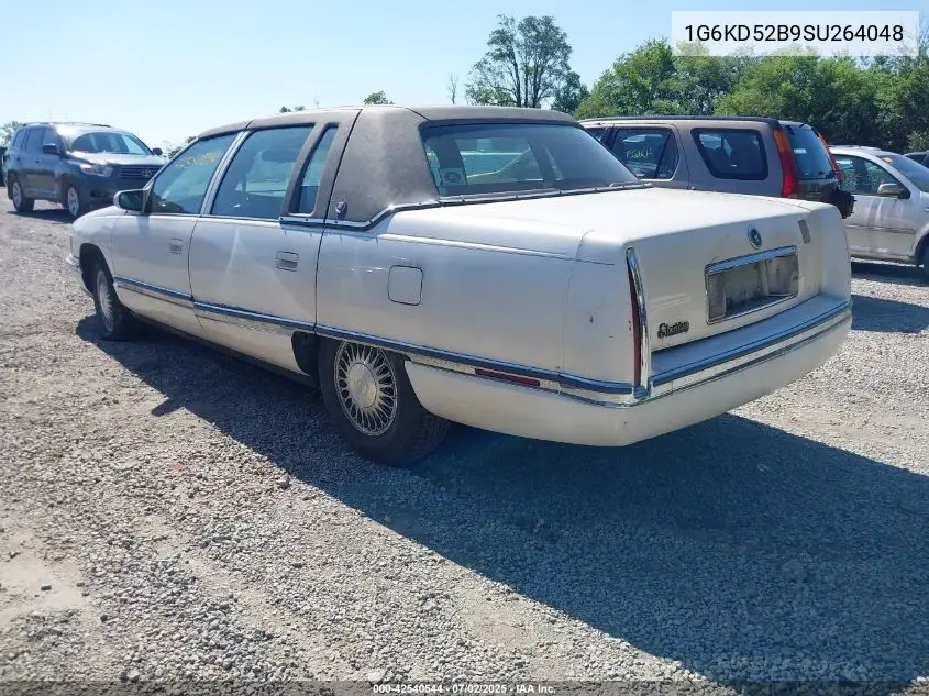 1995 Cadillac Deville VIN: 1G6KD52B9SU264048 Lot: 42540544