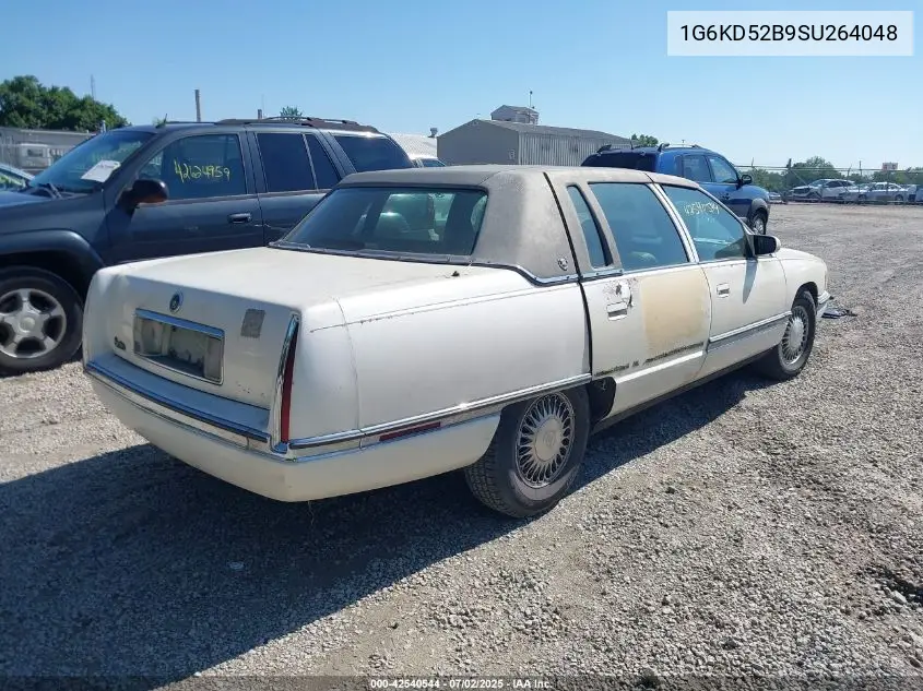 1995 Cadillac Deville VIN: 1G6KD52B9SU264048 Lot: 42540544