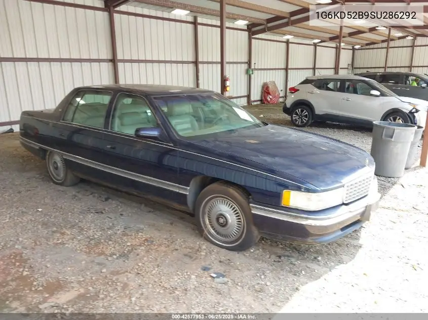 1995 Cadillac Deville VIN: 1G6KD52B9SU286292 Lot: 42577953