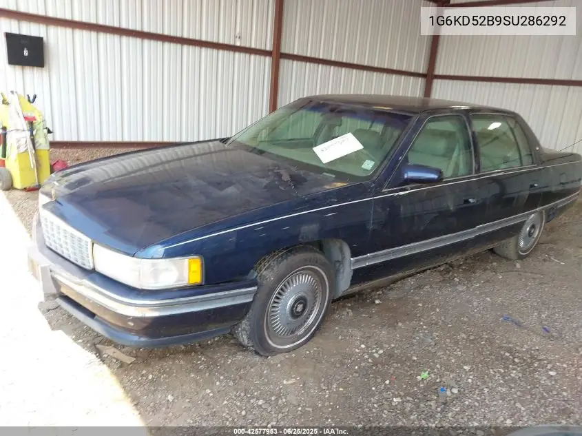 1995 Cadillac Deville VIN: 1G6KD52B9SU286292 Lot: 42577953