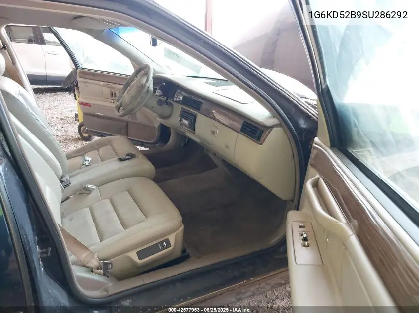 1995 Cadillac Deville VIN: 1G6KD52B9SU286292 Lot: 42577953