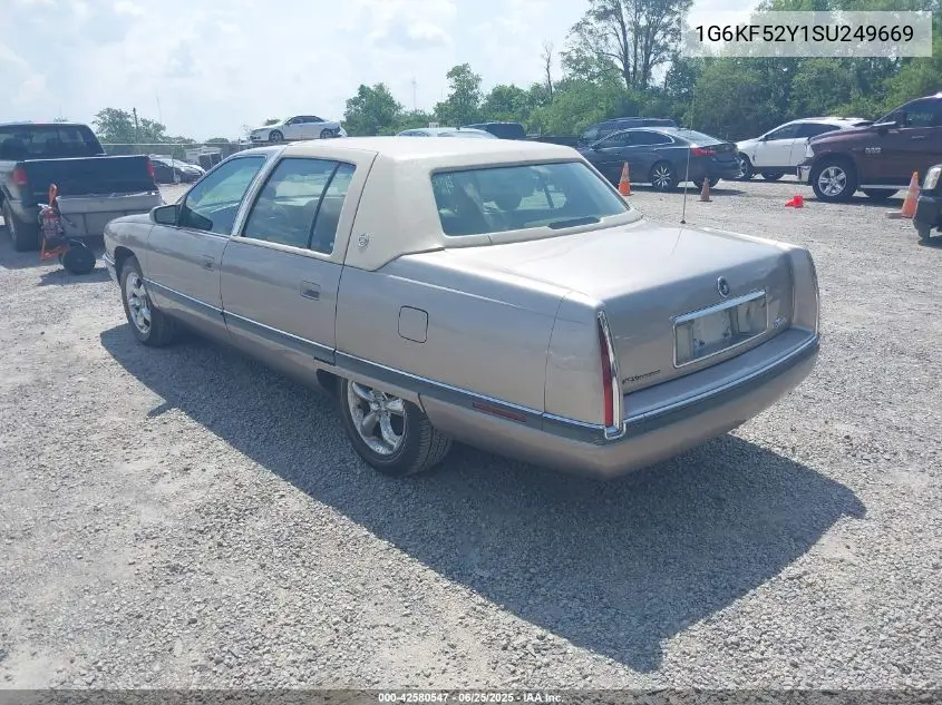 1995 Cadillac Deville Concours VIN: 1G6KF52Y1SU249669 Lot: 42580547