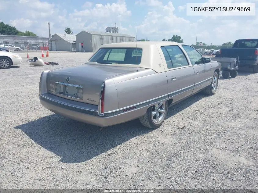 1995 Cadillac Deville Concours VIN: 1G6KF52Y1SU249669 Lot: 42580547