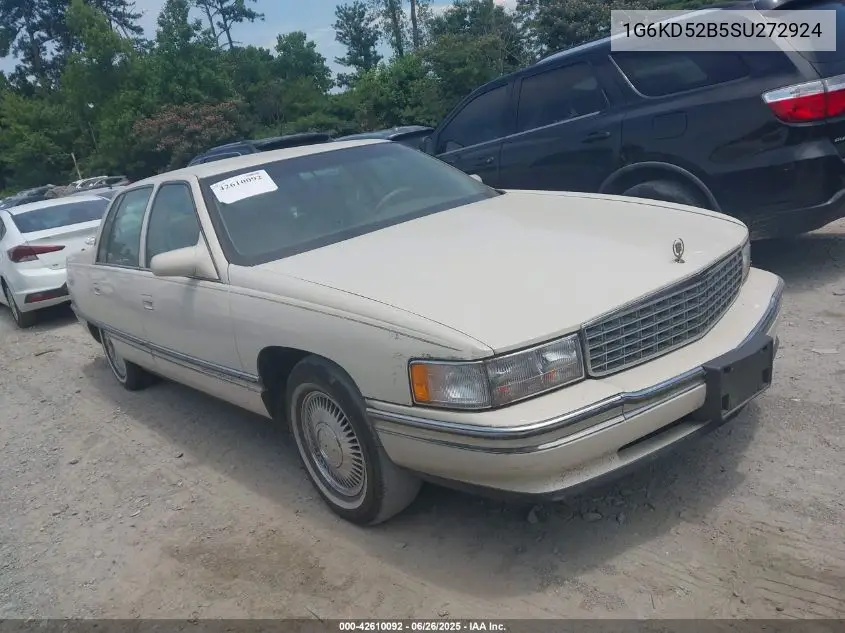 1995 Cadillac Deville VIN: 1G6KD52B5SU272924 Lot: 42610092