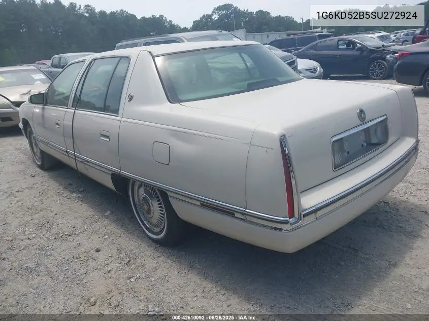 1995 Cadillac Deville VIN: 1G6KD52B5SU272924 Lot: 42610092