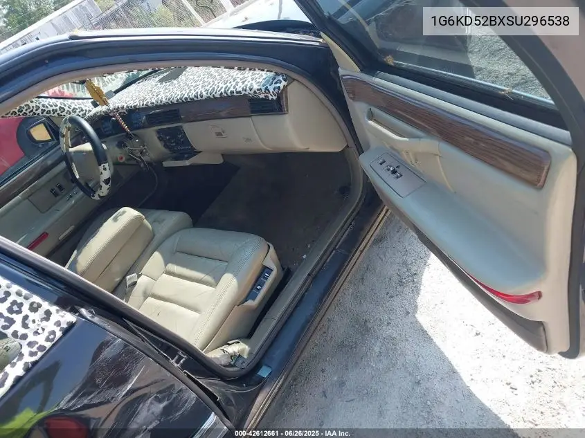 1995 Cadillac Deville VIN: 1G6KD52BXSU296538 Lot: 42612661