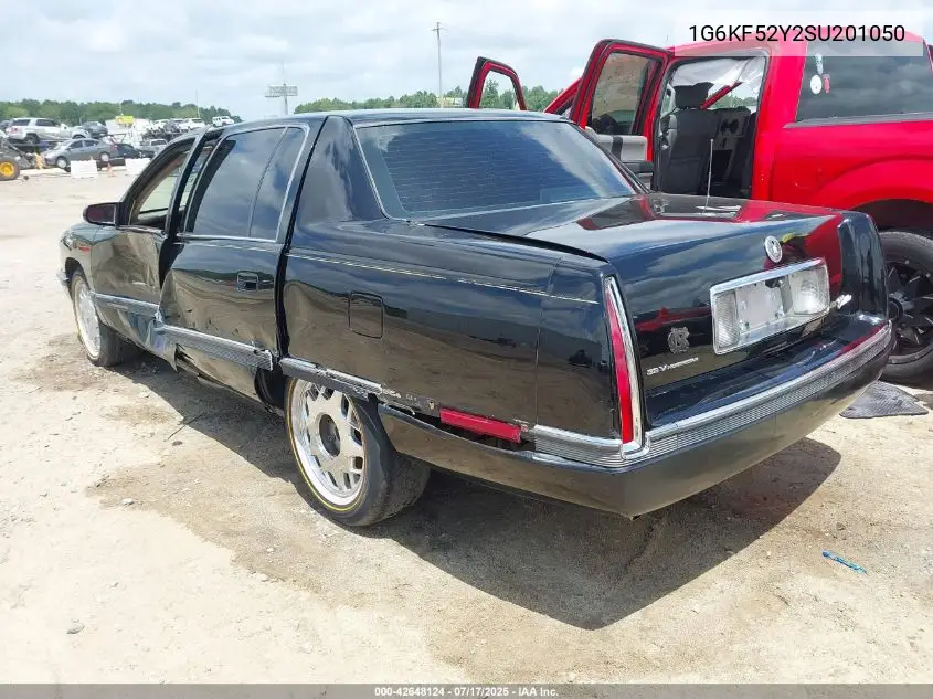 1995 Cadillac Deville Concours VIN: 1G6KF52Y2SU201050 Lot: 42648124