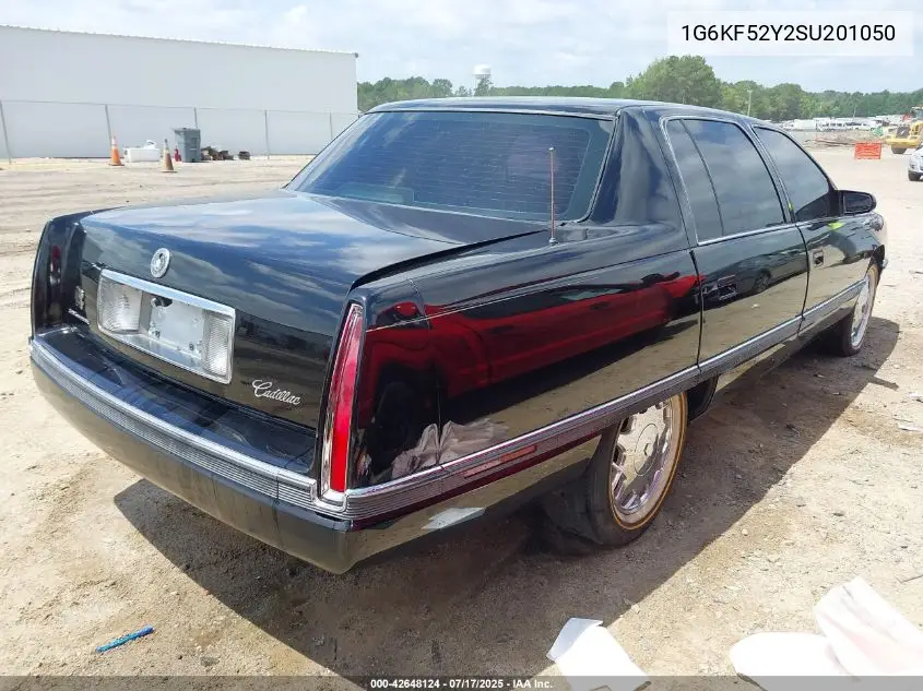 1995 Cadillac Deville Concours VIN: 1G6KF52Y2SU201050 Lot: 42648124
