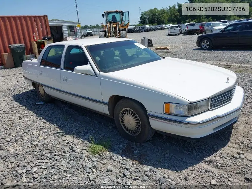 1995 Cadillac Deville VIN: 1G6KD52B2SU207786 Lot: 42694770