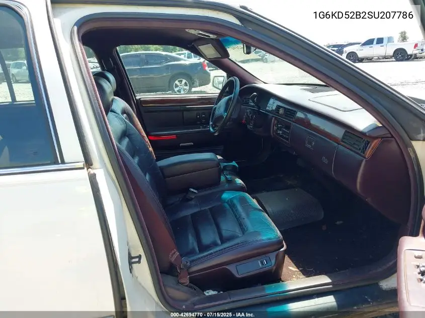 1995 Cadillac Deville VIN: 1G6KD52B2SU207786 Lot: 42694770