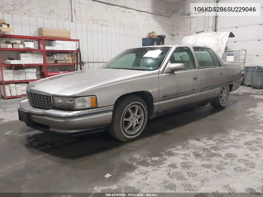 1995 Cadillac Deville VIN: 1G6KD52B6SU229046 Lot: 42767829